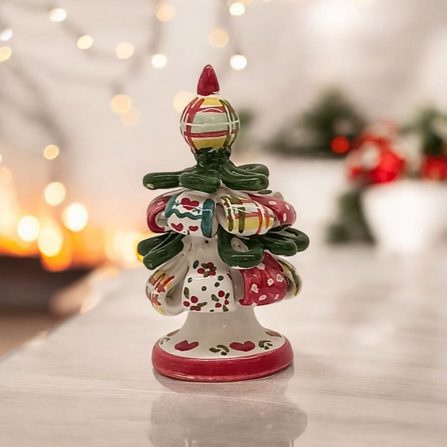 Albero in ceramica decorata bomboniera