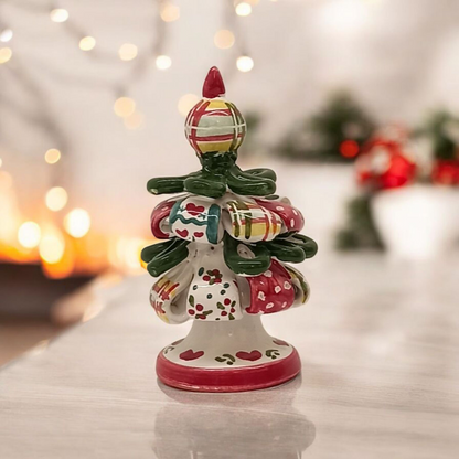 Albero in ceramica decorata bomboniera