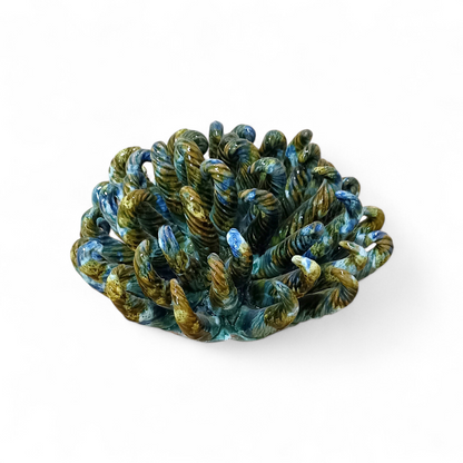 Anemone in maiolica Siciliana 