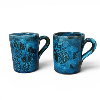 Boccale in ceramica di Caltagirone 