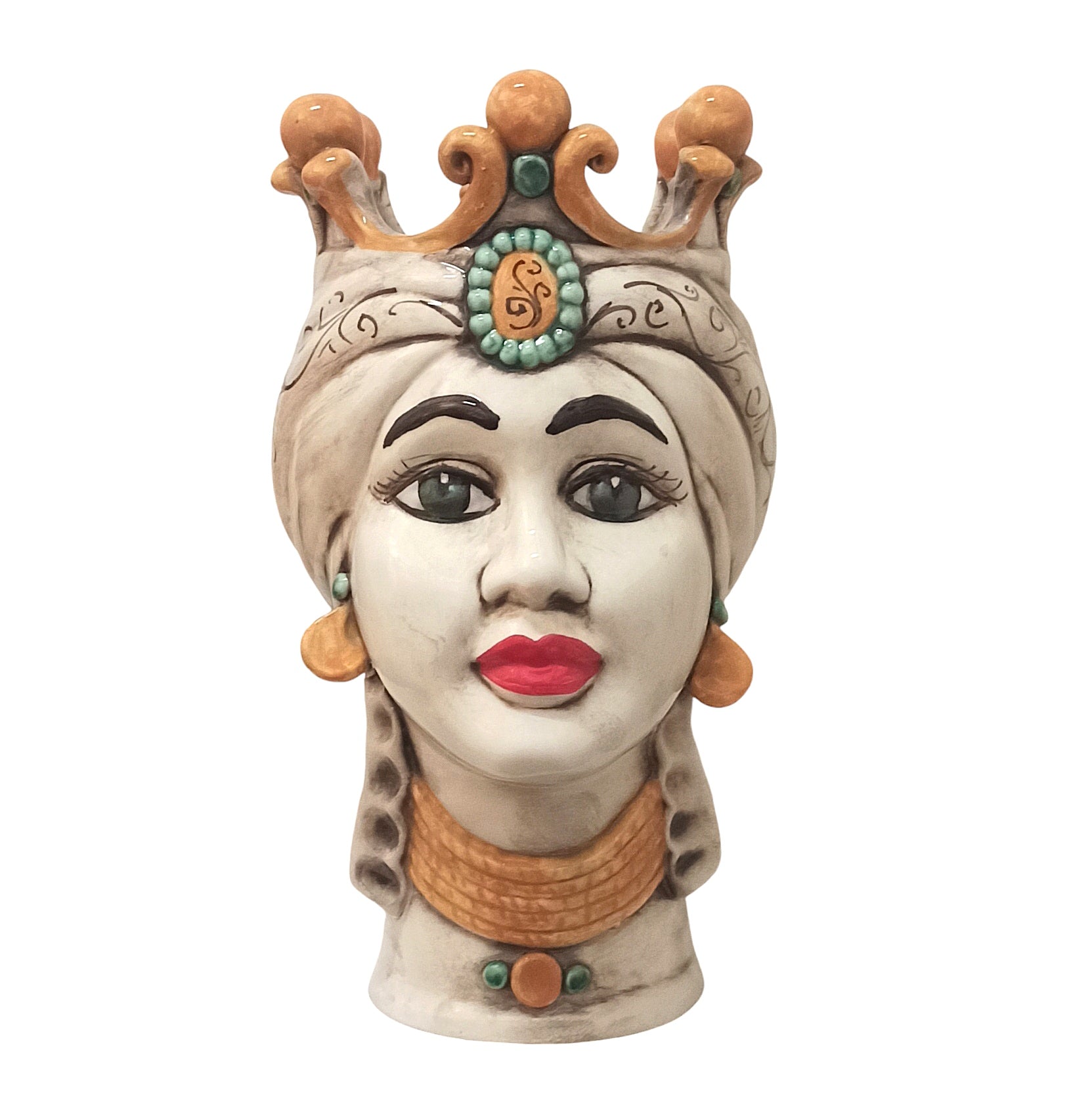 Ceramic moor's head in Messina