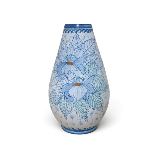 Caltagirone ceramic flower vase