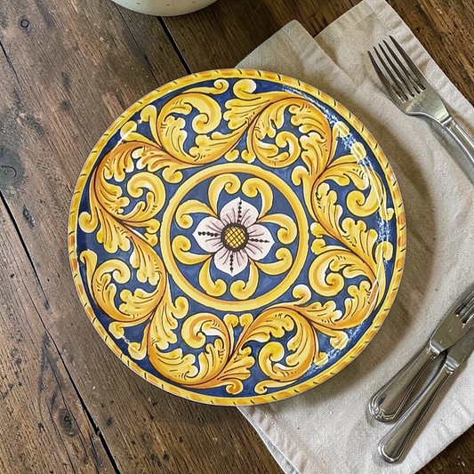 Sicilian ceramic plate