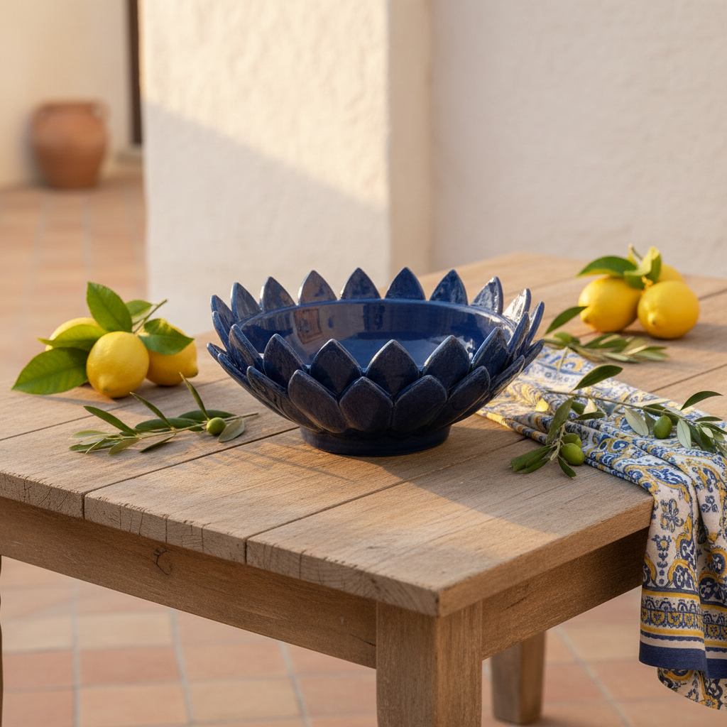 Centrotavola carciofo di Caltagirone 