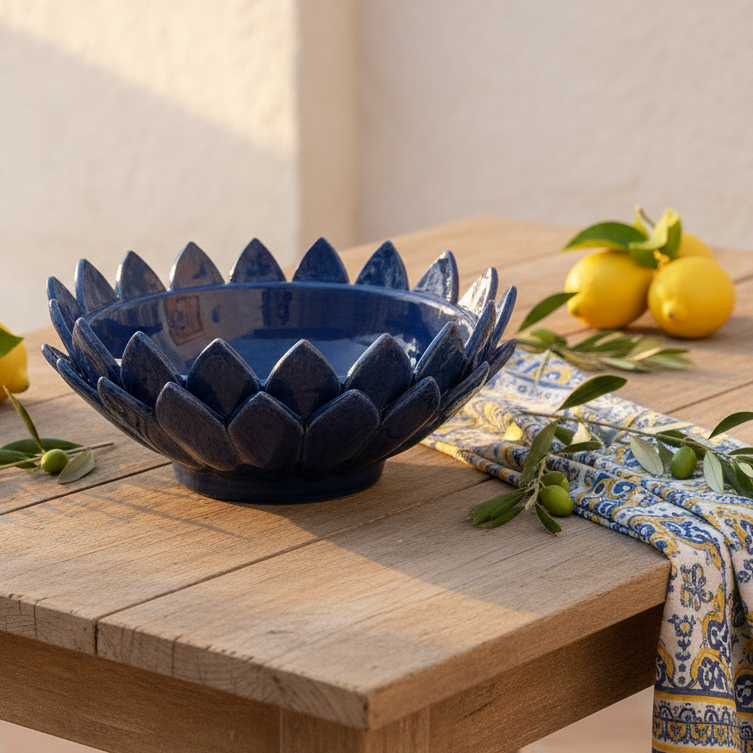 Centrotavola maiolica moderna