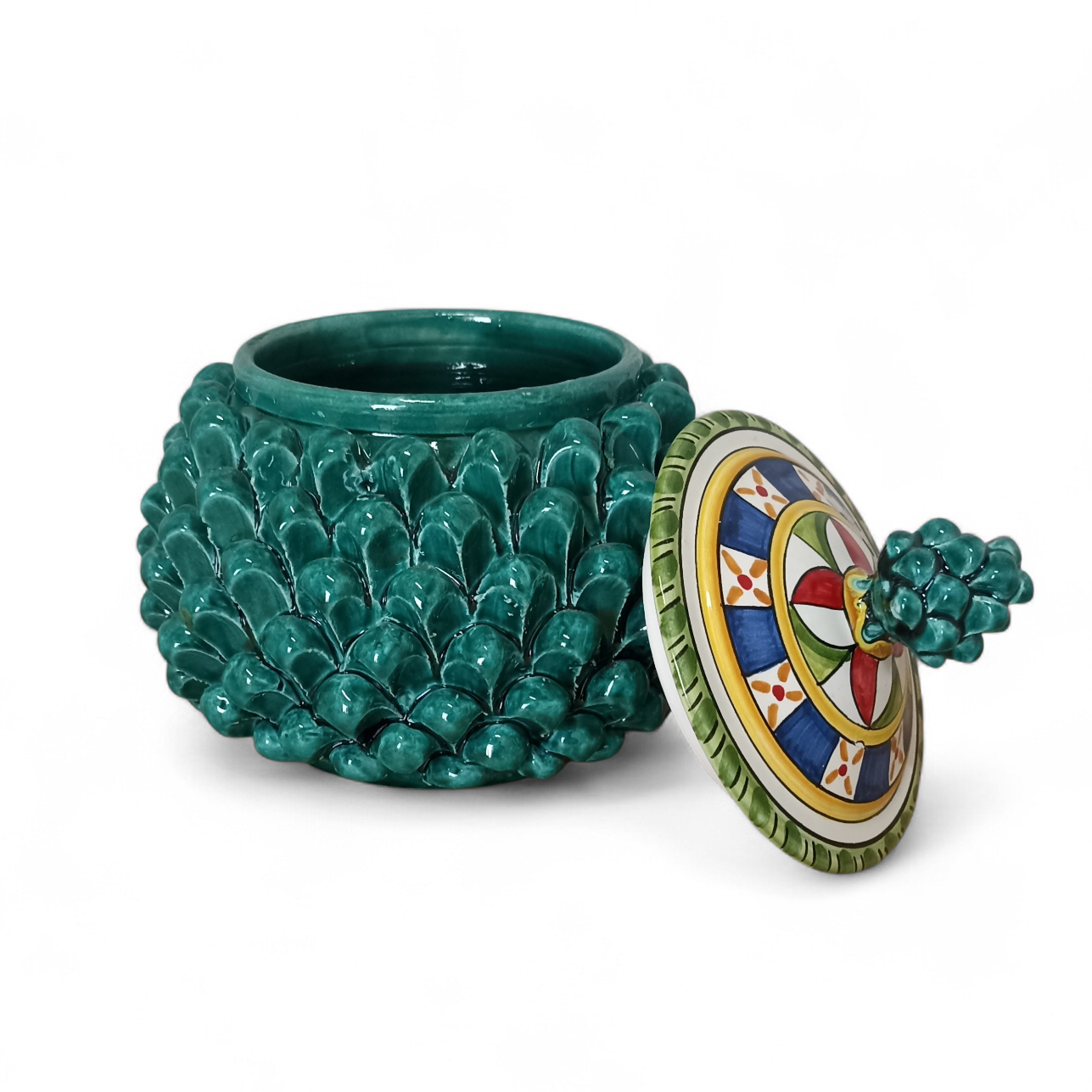 Sicilian ceramic box 
