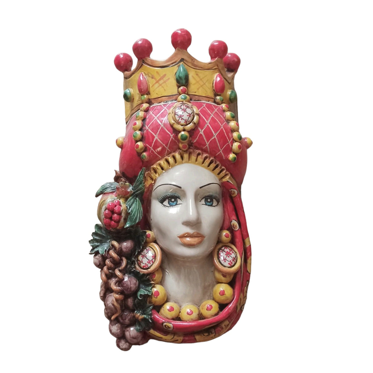 Teste di Moro donna da parete