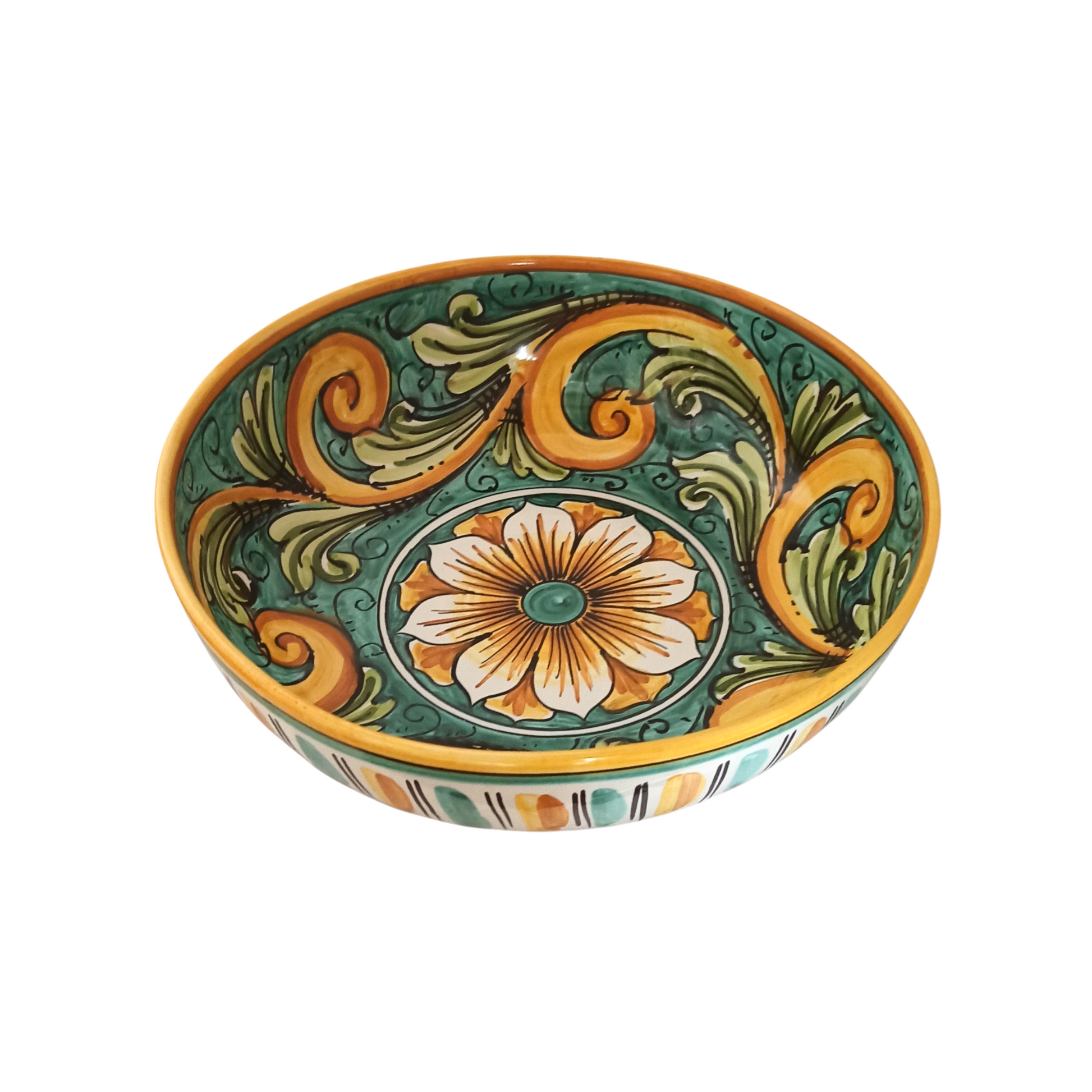 spaghettiera ceramica caltagirone