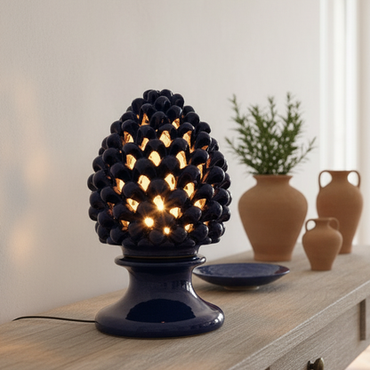 Lampada pigna Caltagirone traforata prezzo