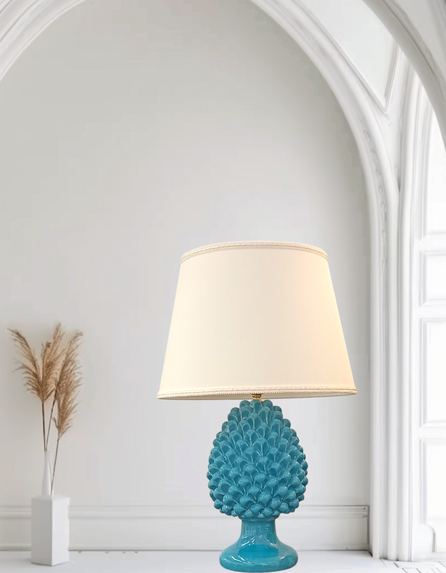 Lampada ceramica di Caltagirone 