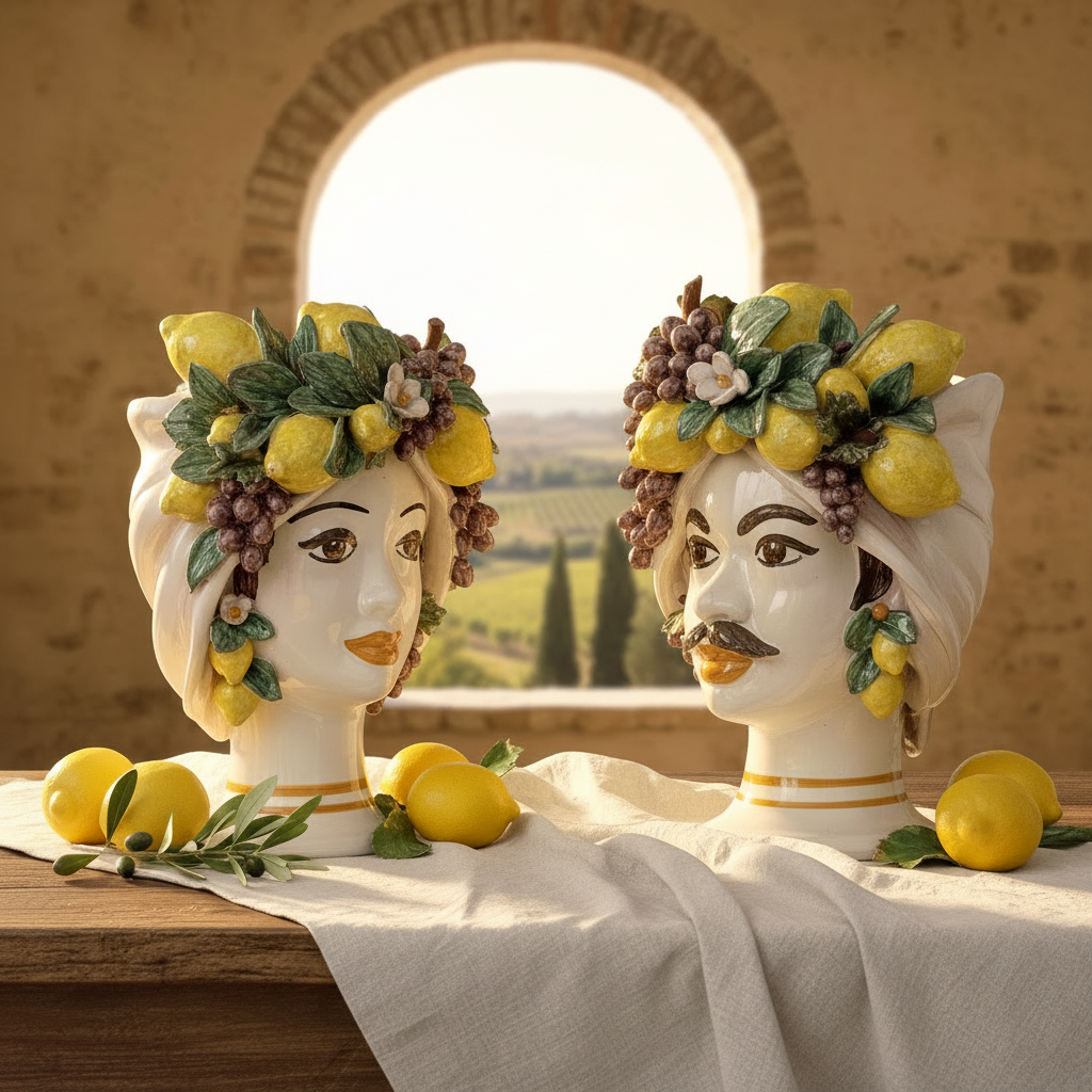 MOORS HEAD MADE IN SICILY