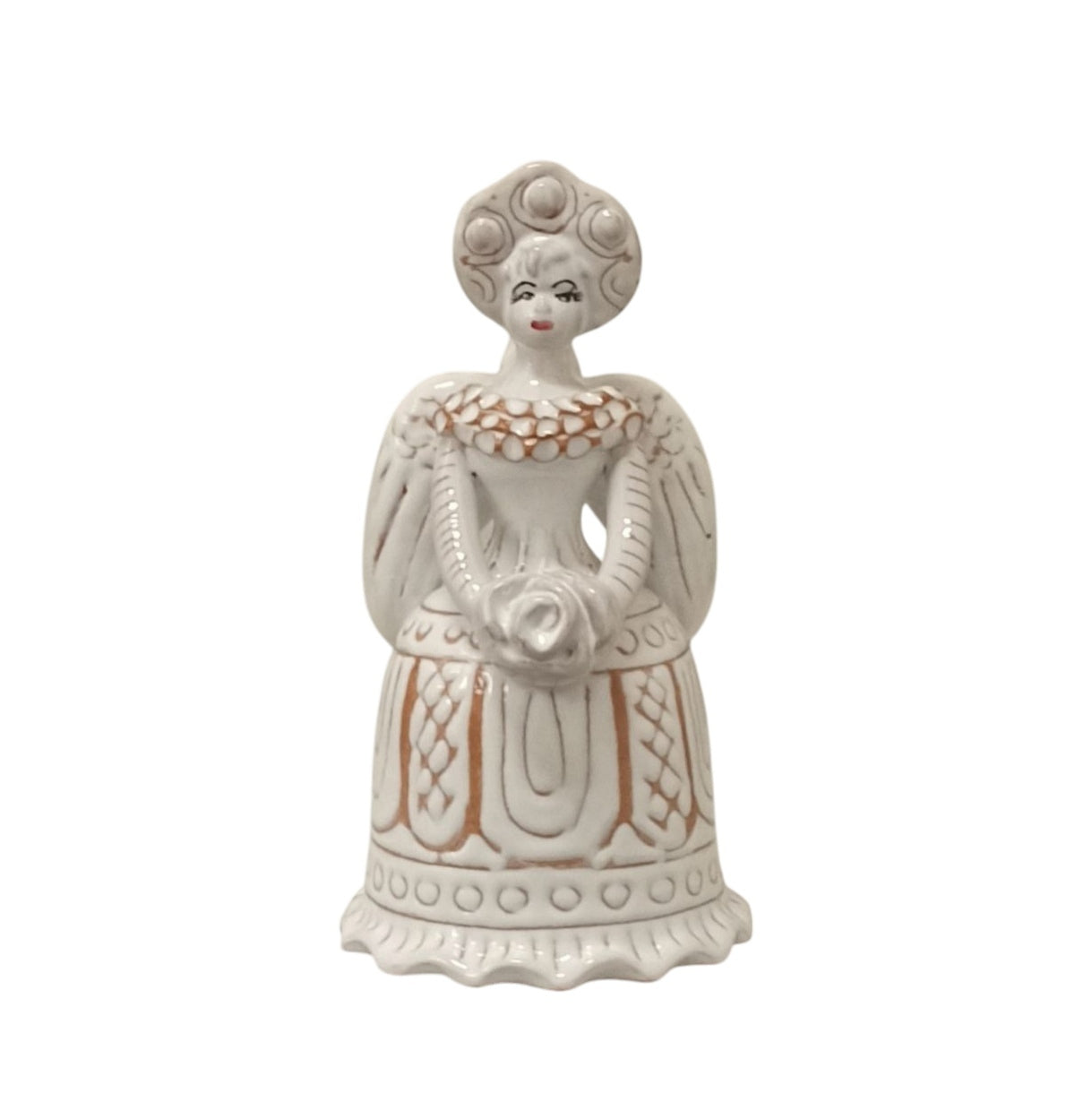 matrangela in ceramica siciliana bianca