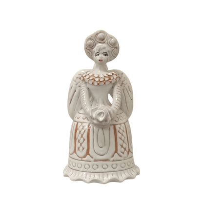 matrangela in ceramica siciliana bianca
