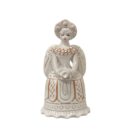 matrangela in ceramica siciliana bianca