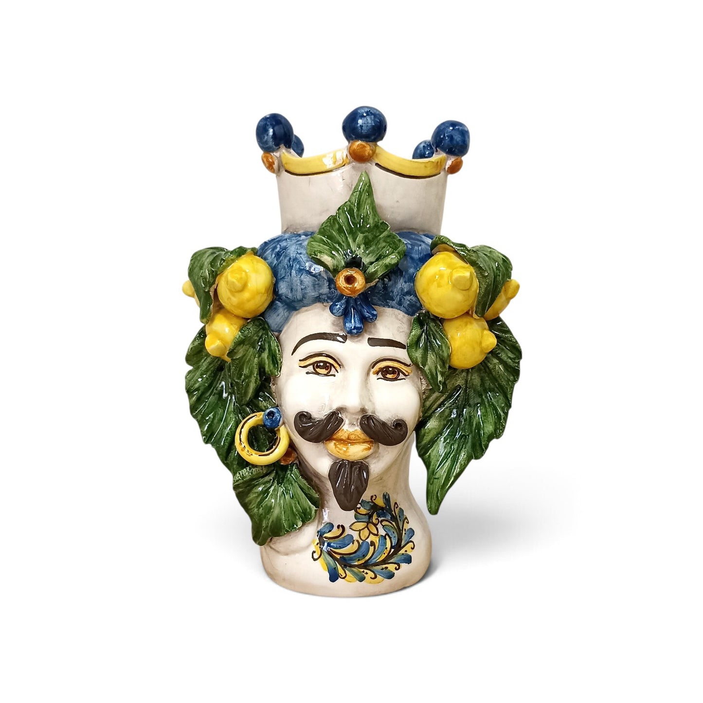 Moor's head in Caltagirone ceramic