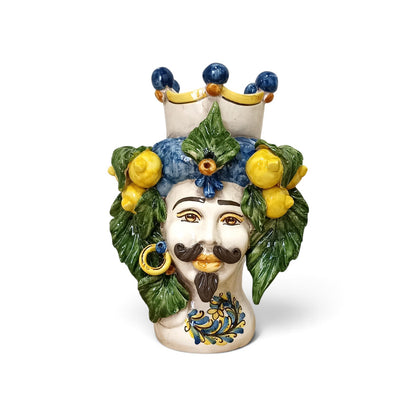 Moor's head in Caltagirone ceramic