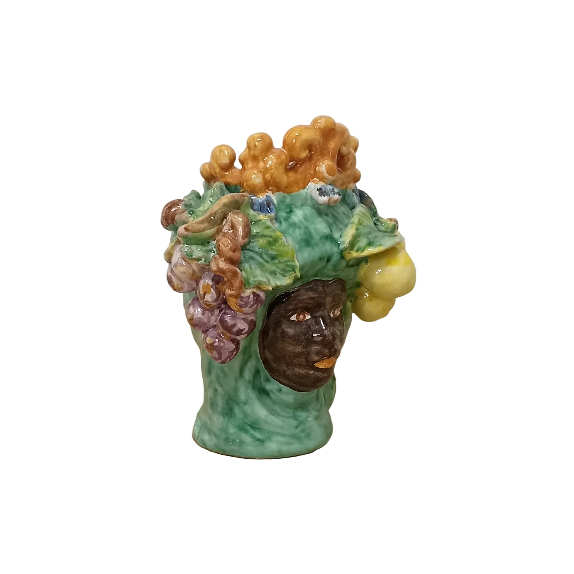 Moorish heads Caltagirone Sicily