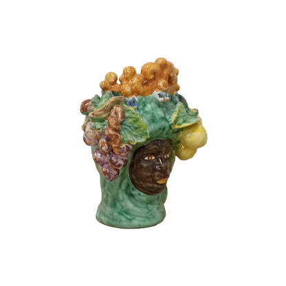 Moorish heads Caltagirone Sicily