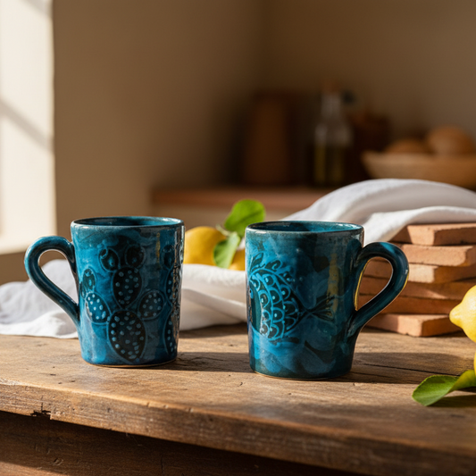 Mug in ceramica Siciliana 