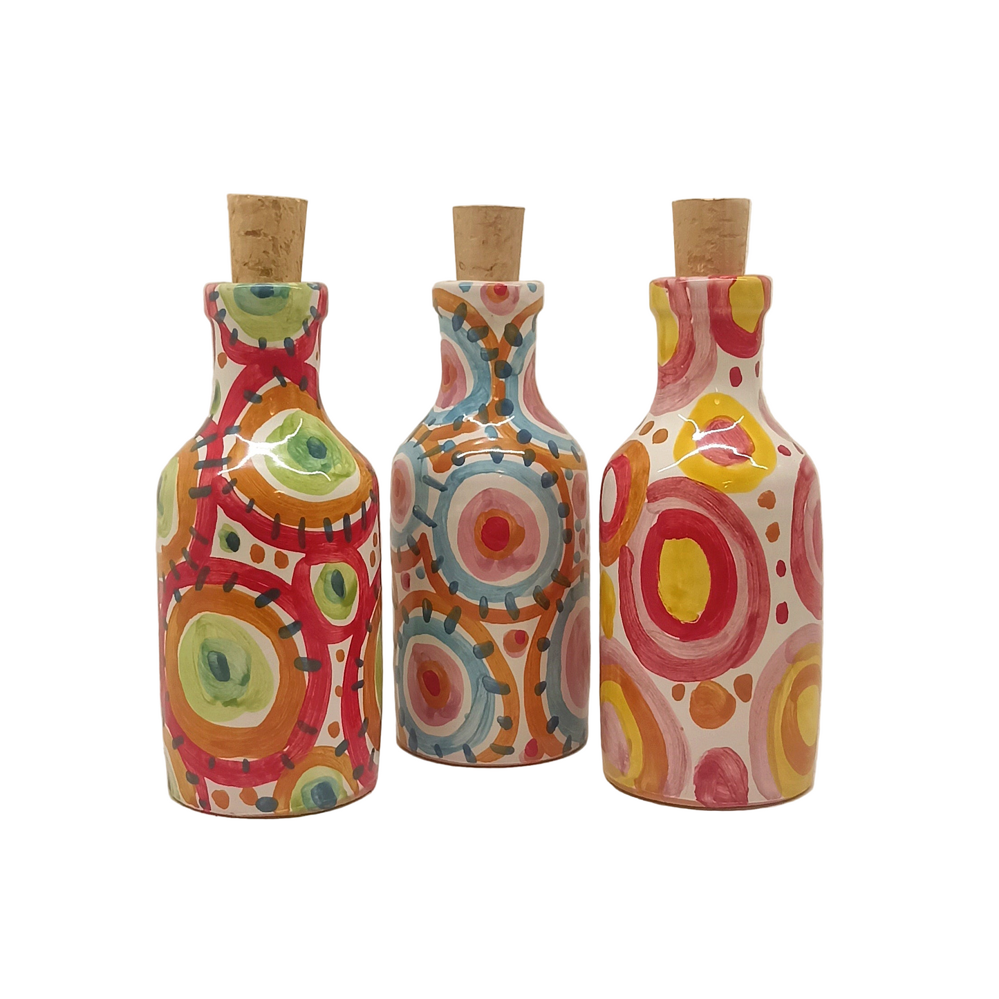 Olio e aceto in ceramica bomboniera 