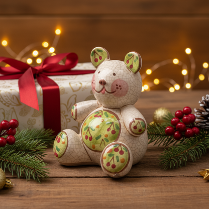 Orsetto Teddy bomboniera battesimo 