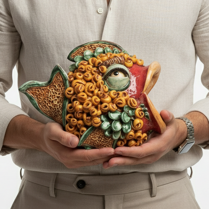 Pesce buddace da appendere al muro 