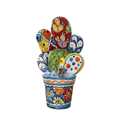 Piantina in maiolica di Capodimonte 