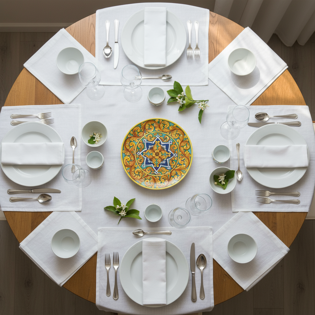 Piatto da portata Caltagirone 