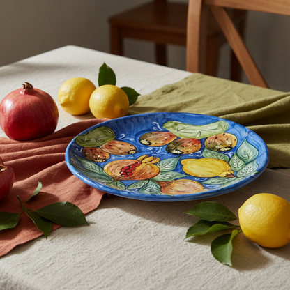 Piatto ceramica Caltagirone 