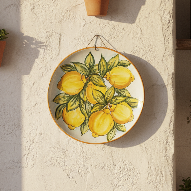 Piatto antipastiera ceramiche Ca Santo Stefano di Camastra 