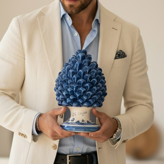 Pigna Caltagirone modellata a mano