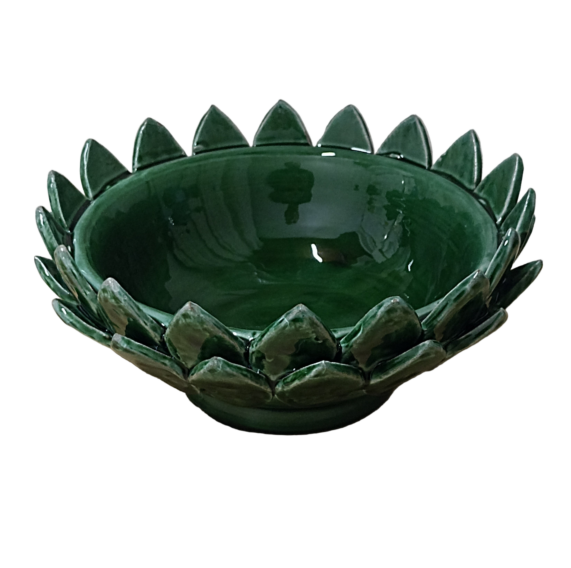 Portafrutta da tavolo in maiolica