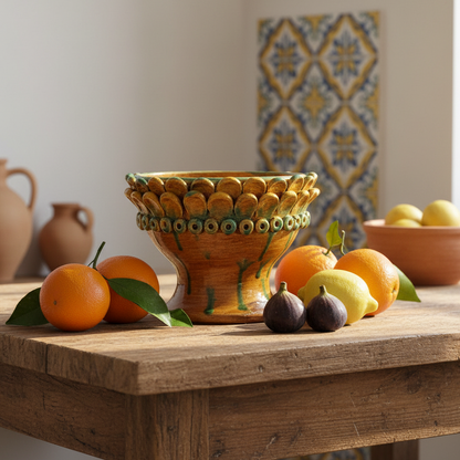 Porta caramelle da tavolo di Caltagirone 