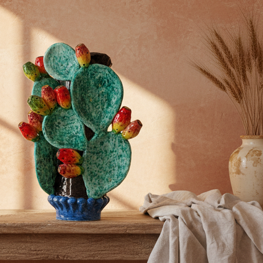 Vaso porta fiori in ceramica 