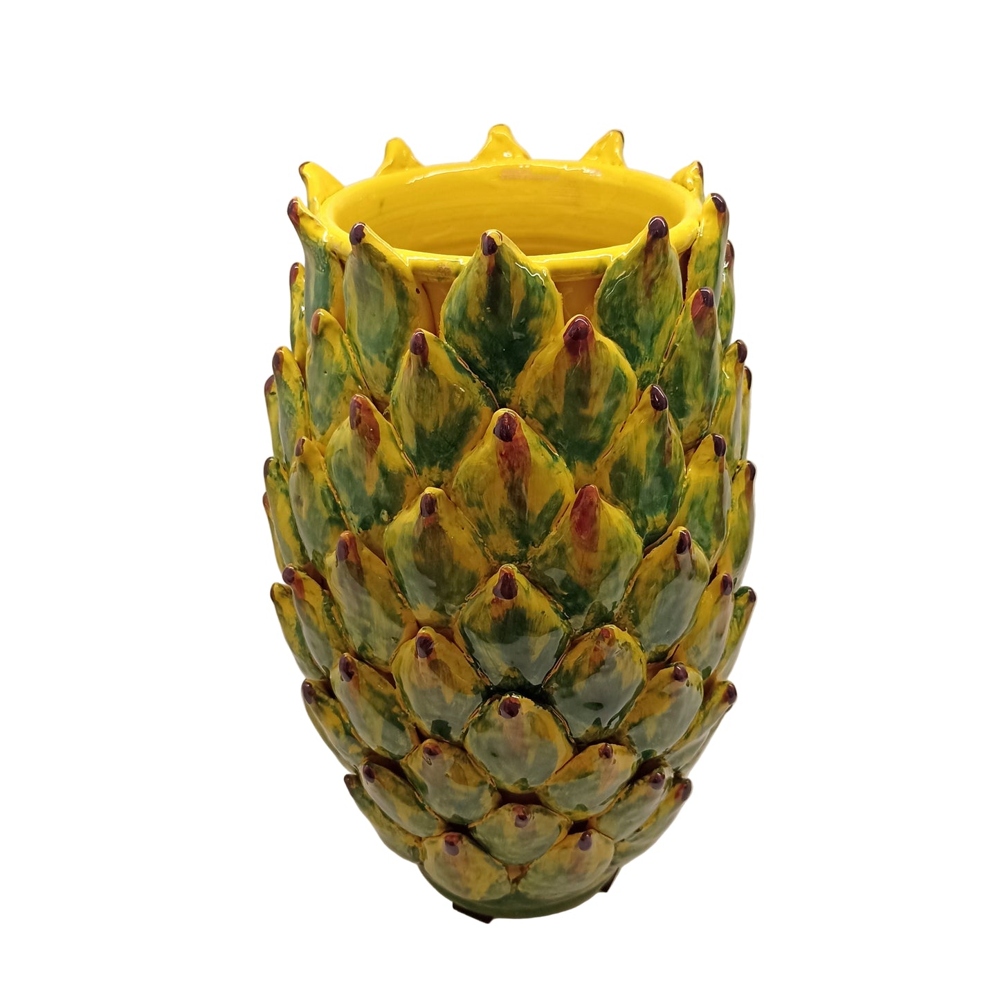 Portafiori in ceramica di Caltagirone 