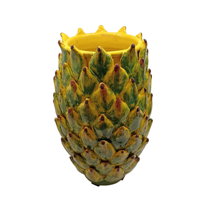 Portafiori in ceramica di Caltagirone 