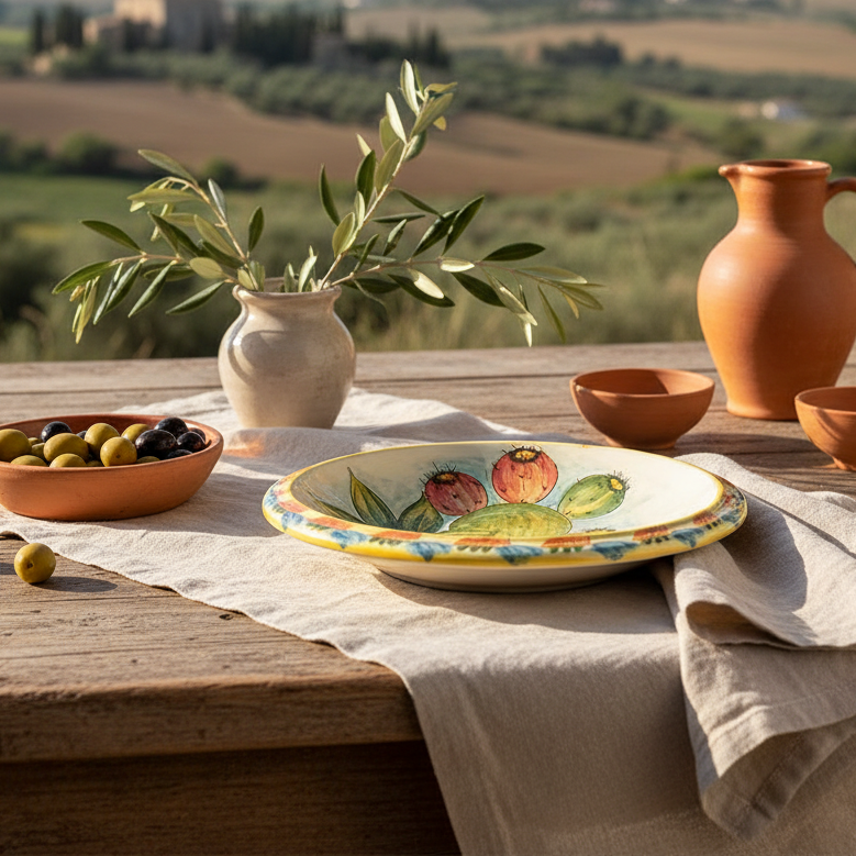 Portafrutta per il tavolo in cucina