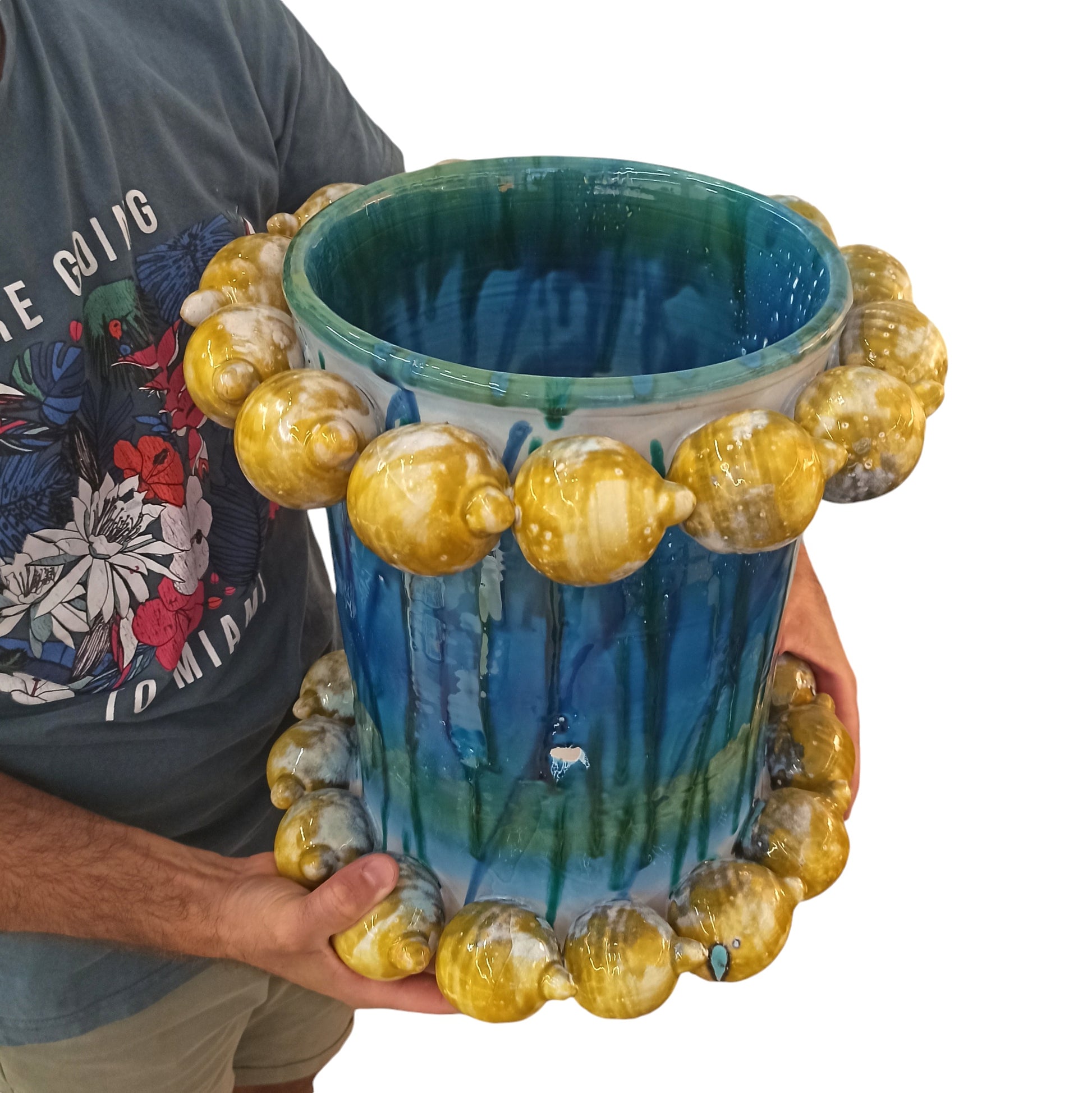 porta fiori in ceramica moderna