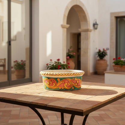 Balconiera in ceramica di Caltagirone 