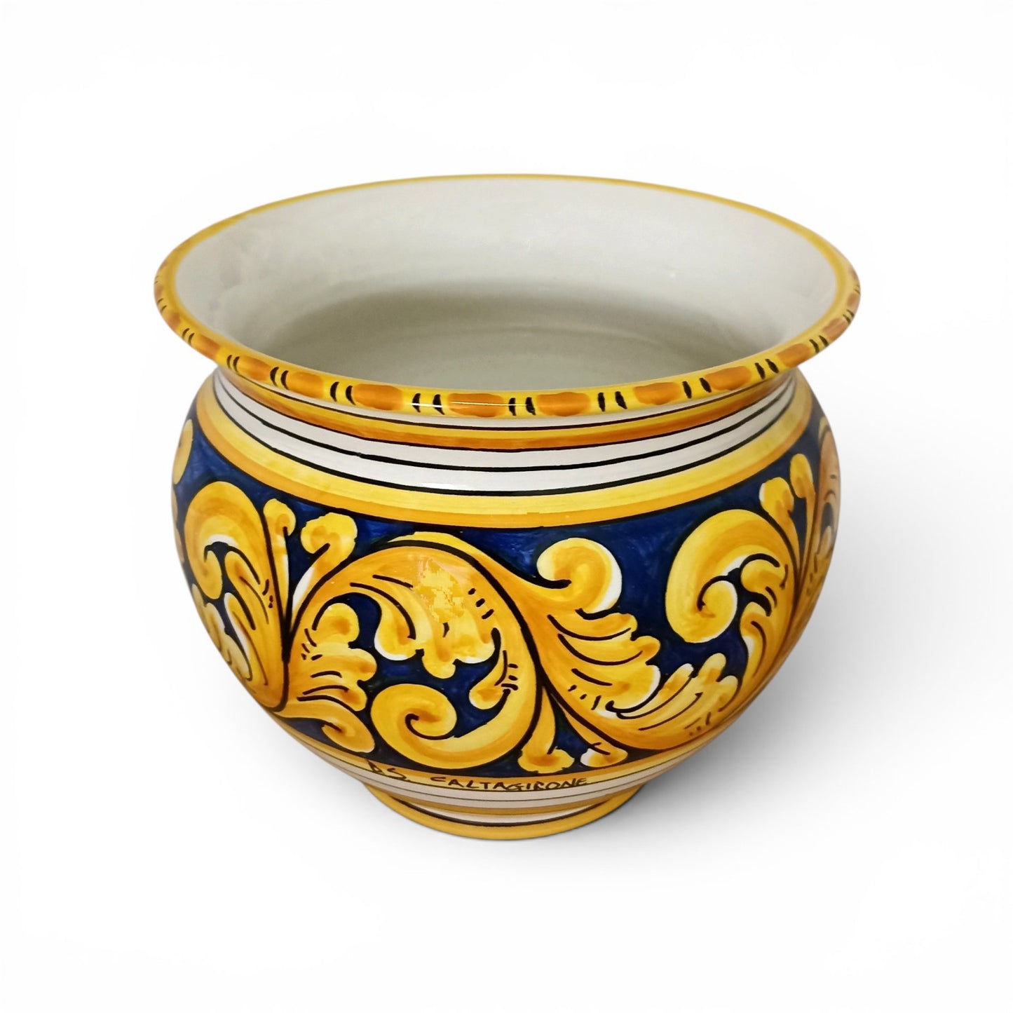 Portapiante in ceramica di Caltagirone 