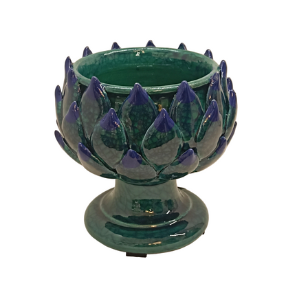 Centrotavola carciofo Caltagirone 