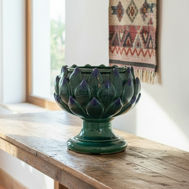 Portapiante elegante di Caltagirone 