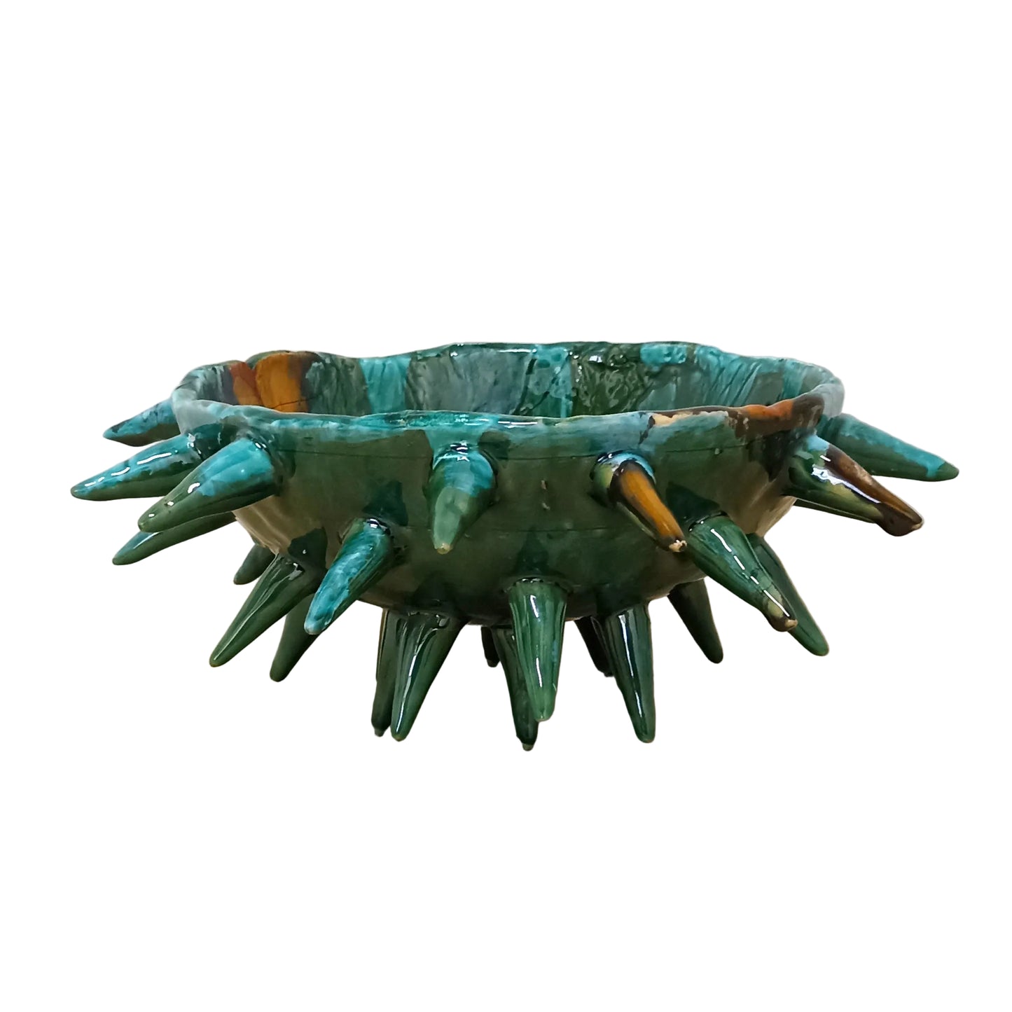 Riccio in maiolica Siciliana