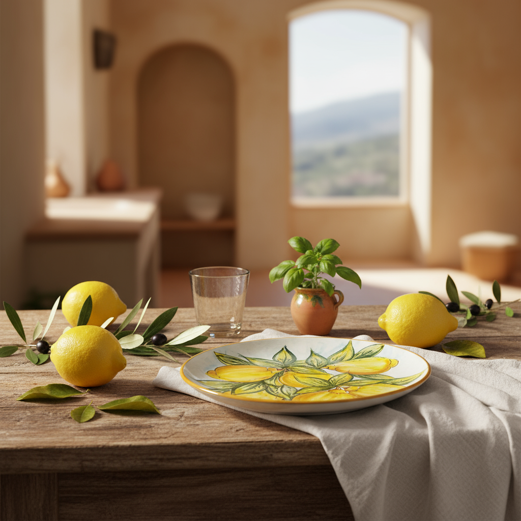 Piatti tavola Caltagirone originale