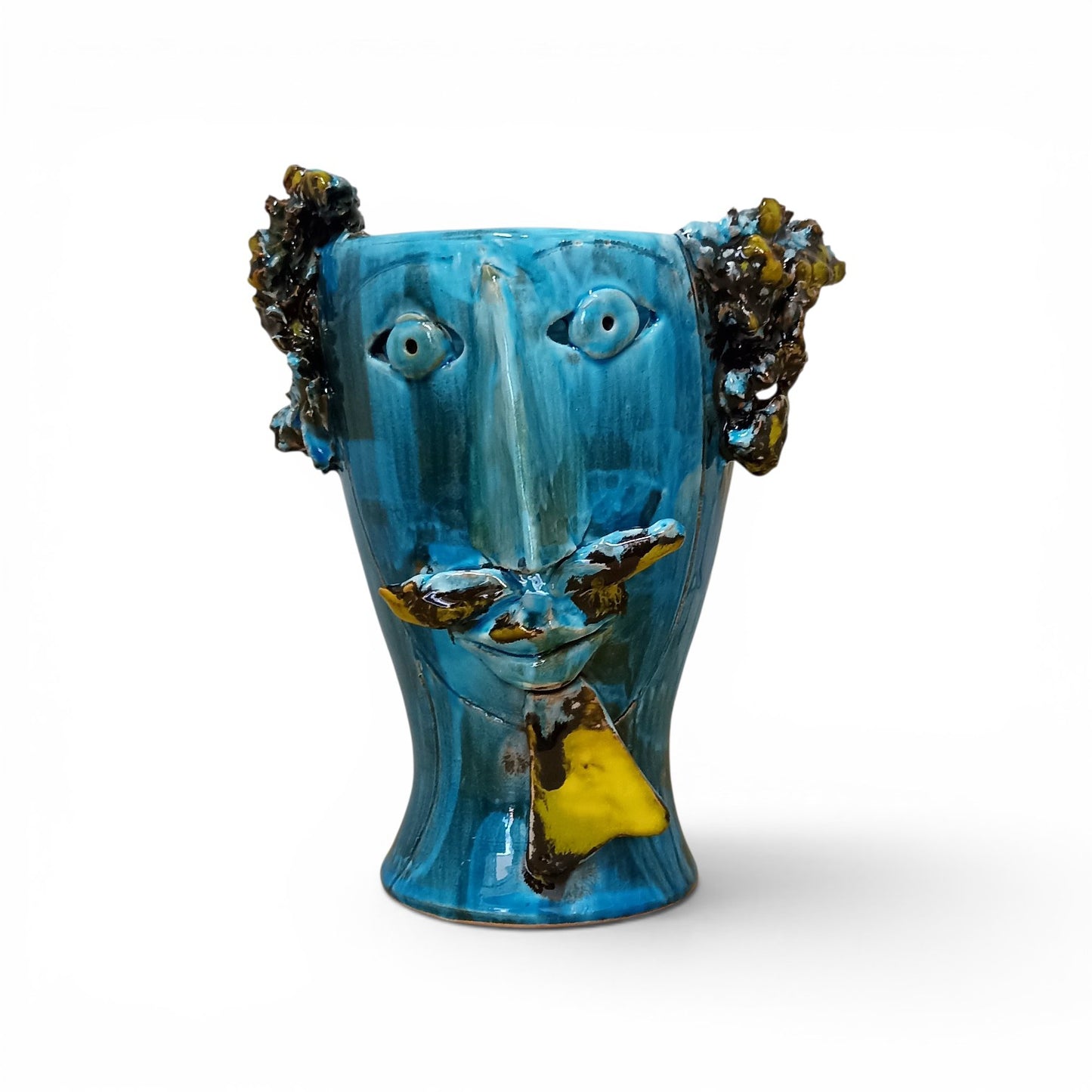 Sicilian Majolica Moorish Heads