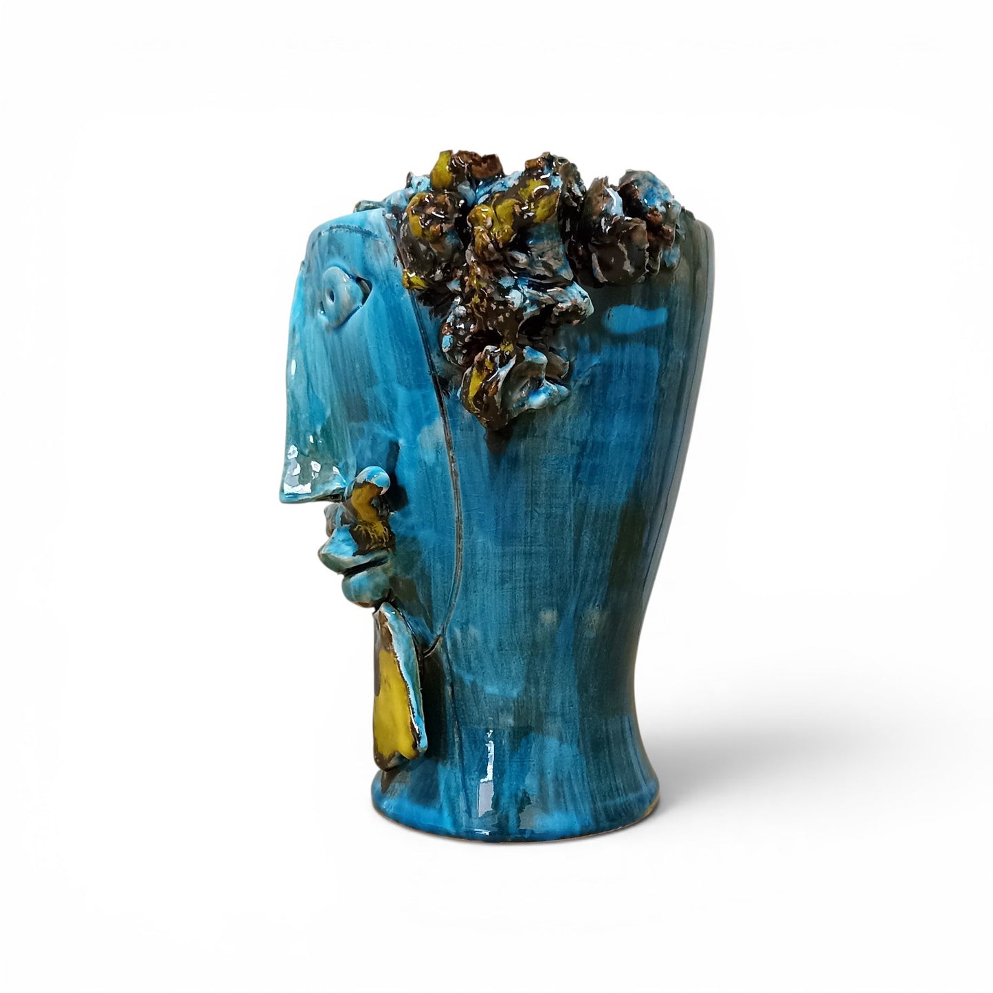 Sicilian Majolica Moorish Heads