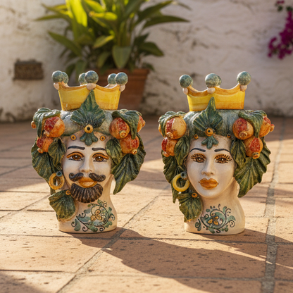 Sicilian Moorish heads
