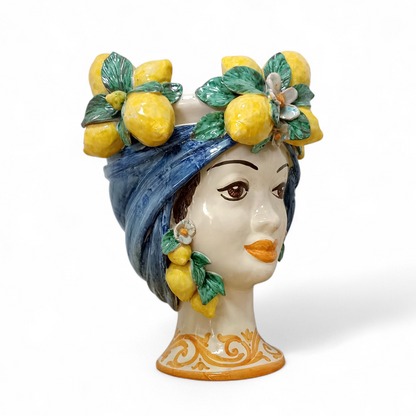 Sicilian ceramic Moorish heads