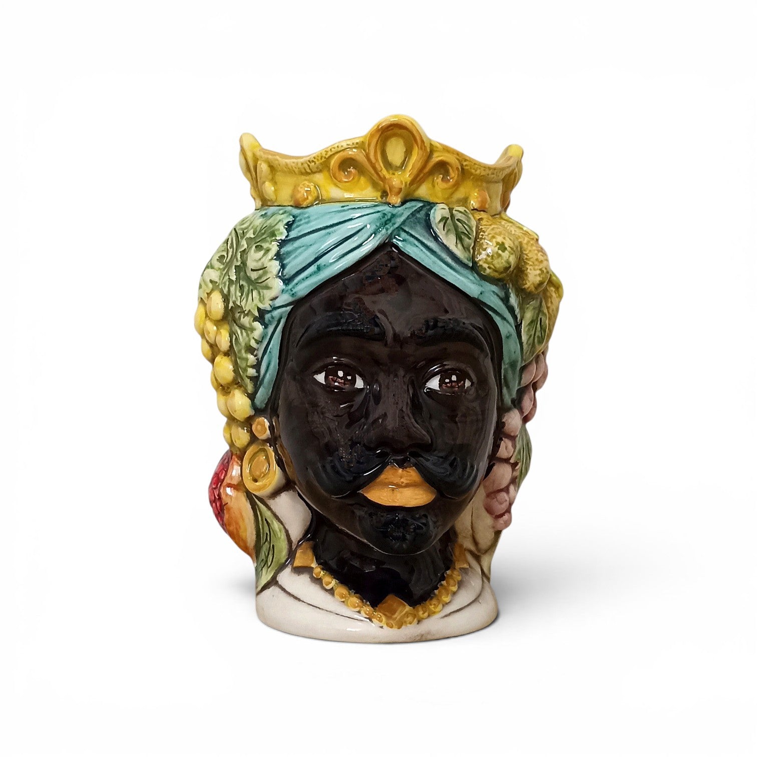 Sicilian ceramic Moorish heads