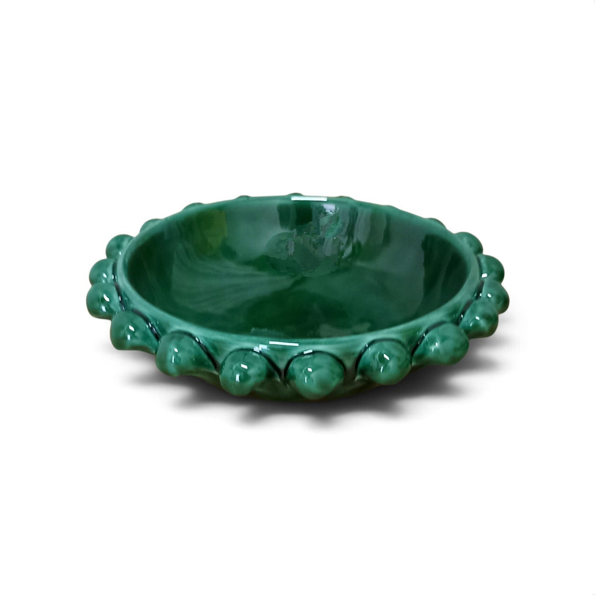 Sicilian ceramic candy holder